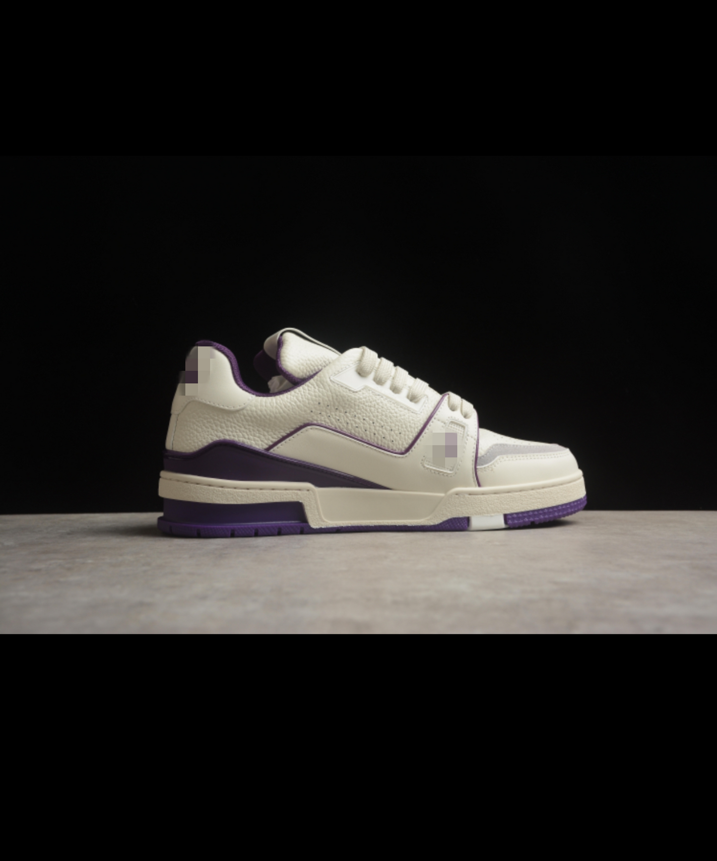 Retro Purple Trainer Sneaker
