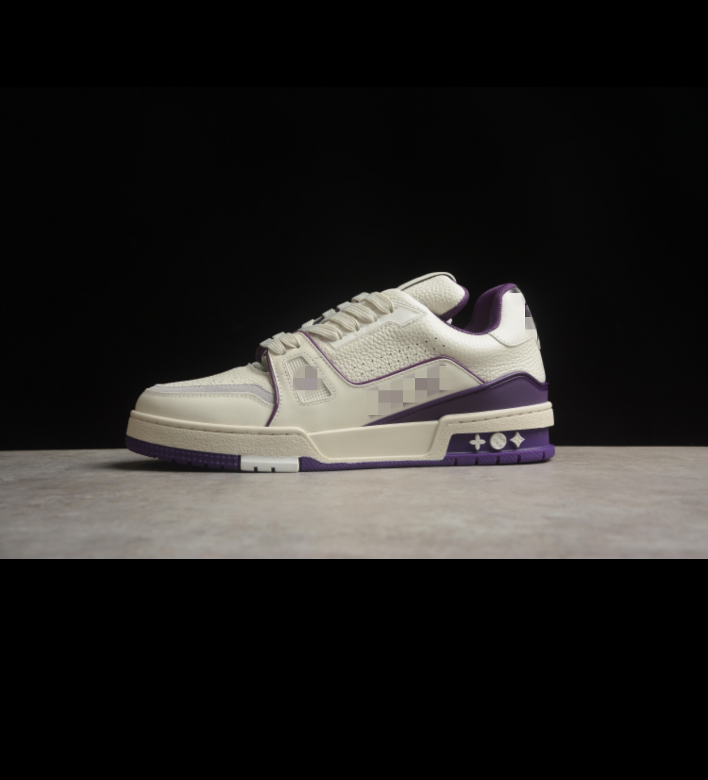 Retro Purple Trainer Sneaker